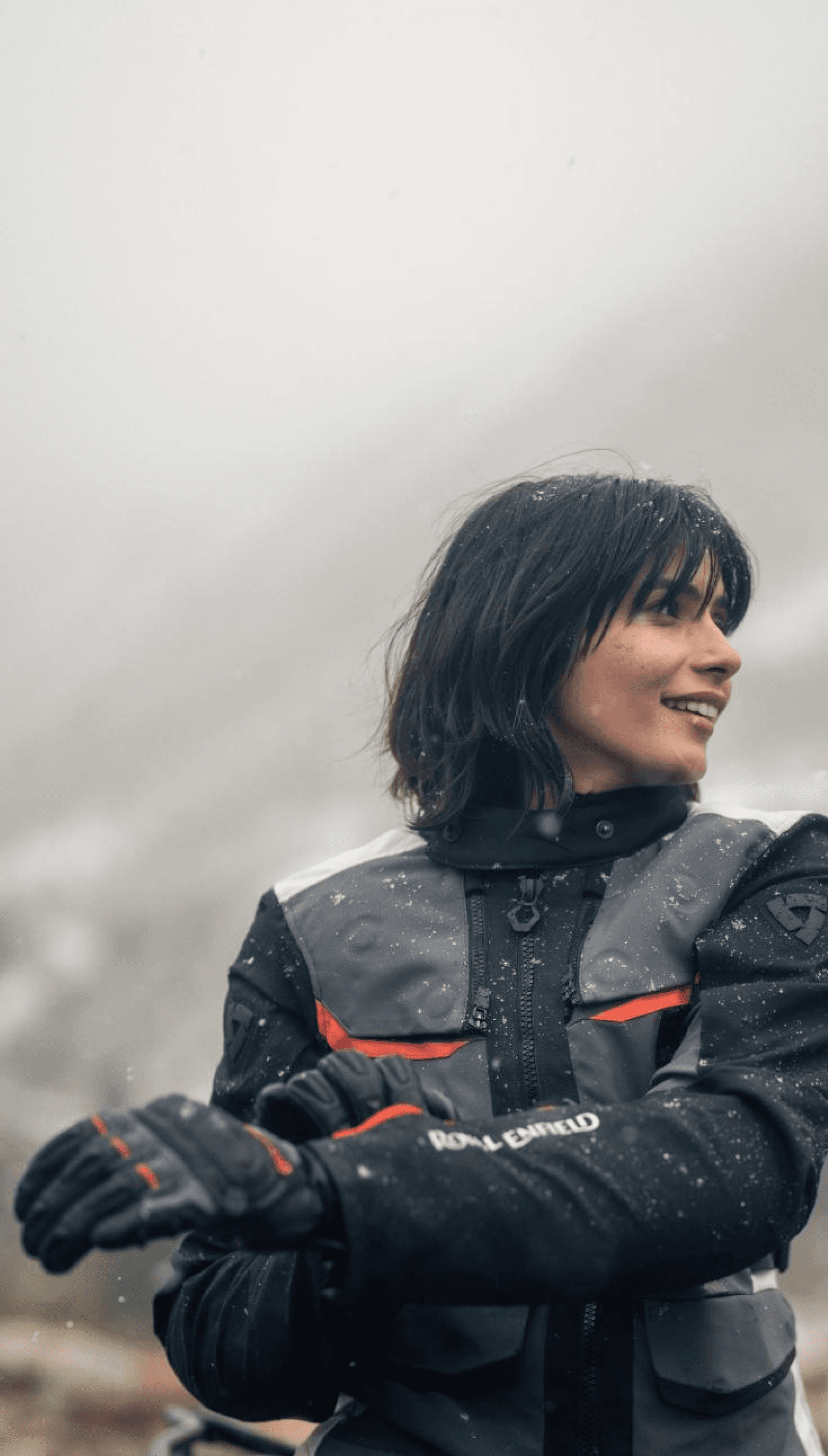 Royal Enfield × REV’IT collaboration banner - mobile